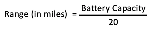 range formula 1