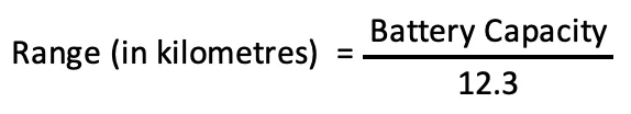 range formula 2